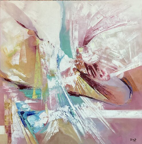 Weaves of grace by Ella Prakash, Painting for Sale on Select