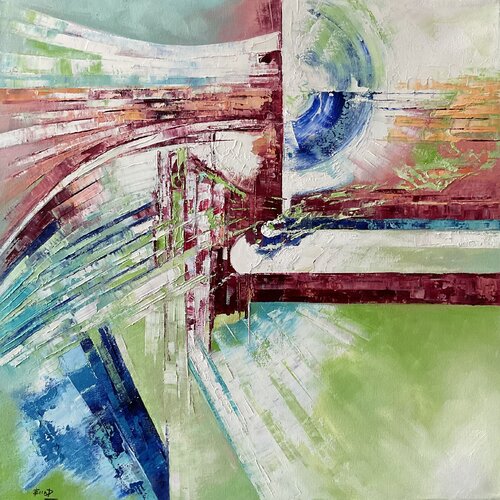 TOUCH THE DIVINE by Ella Prakash, Painting for Sale on Select
