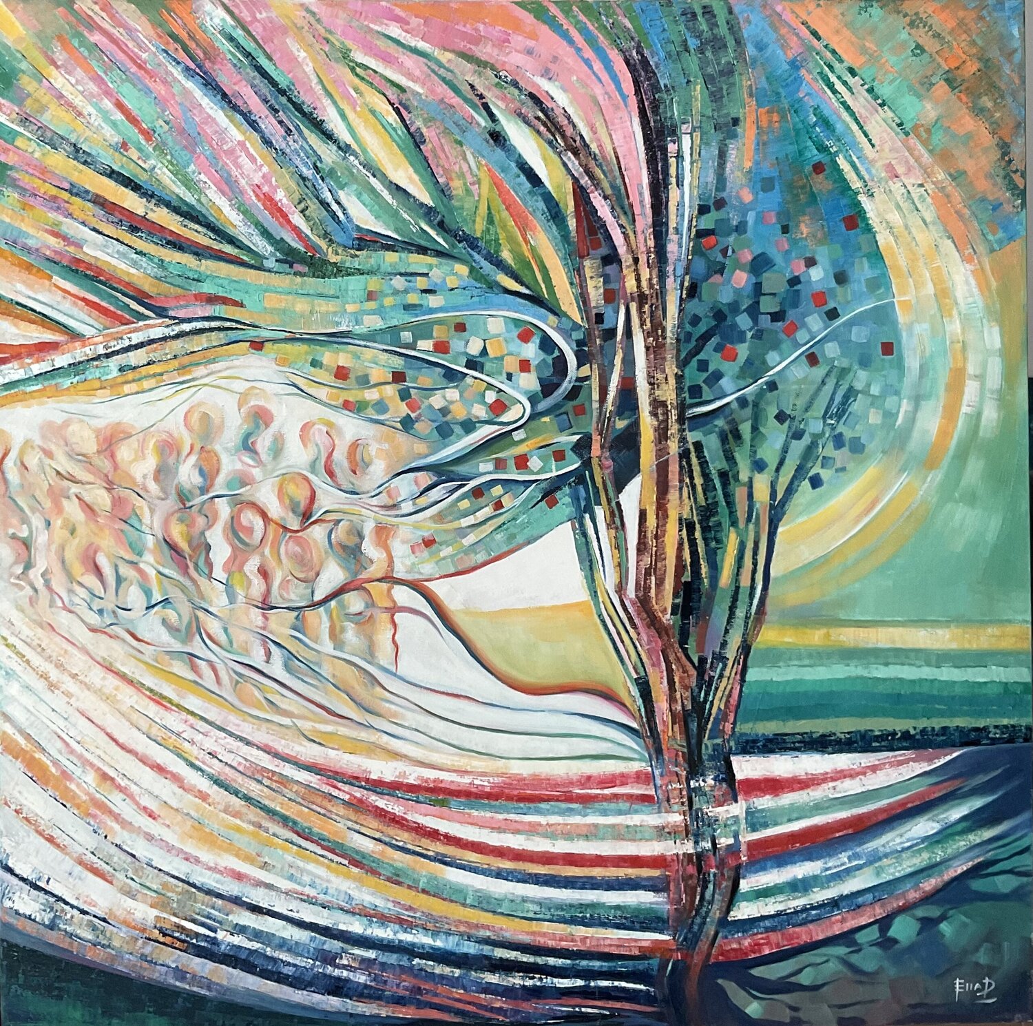 NURTURE Ella Prakash Original painting for sale