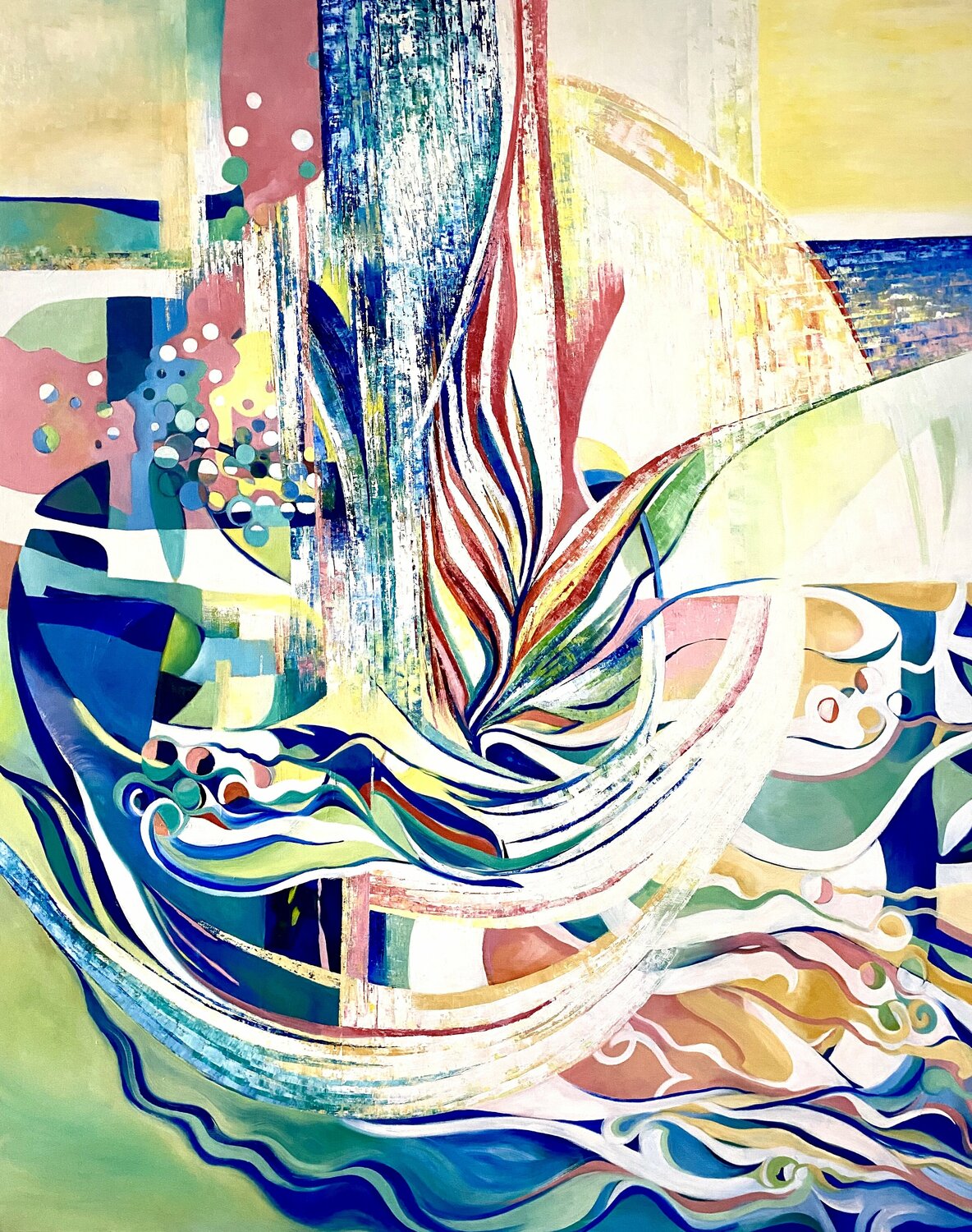 The Essence of life Ella Prakash Original painting for sale