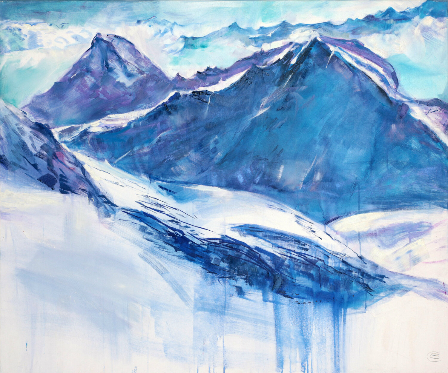 Alpen Elena Starostina Original painting for sale