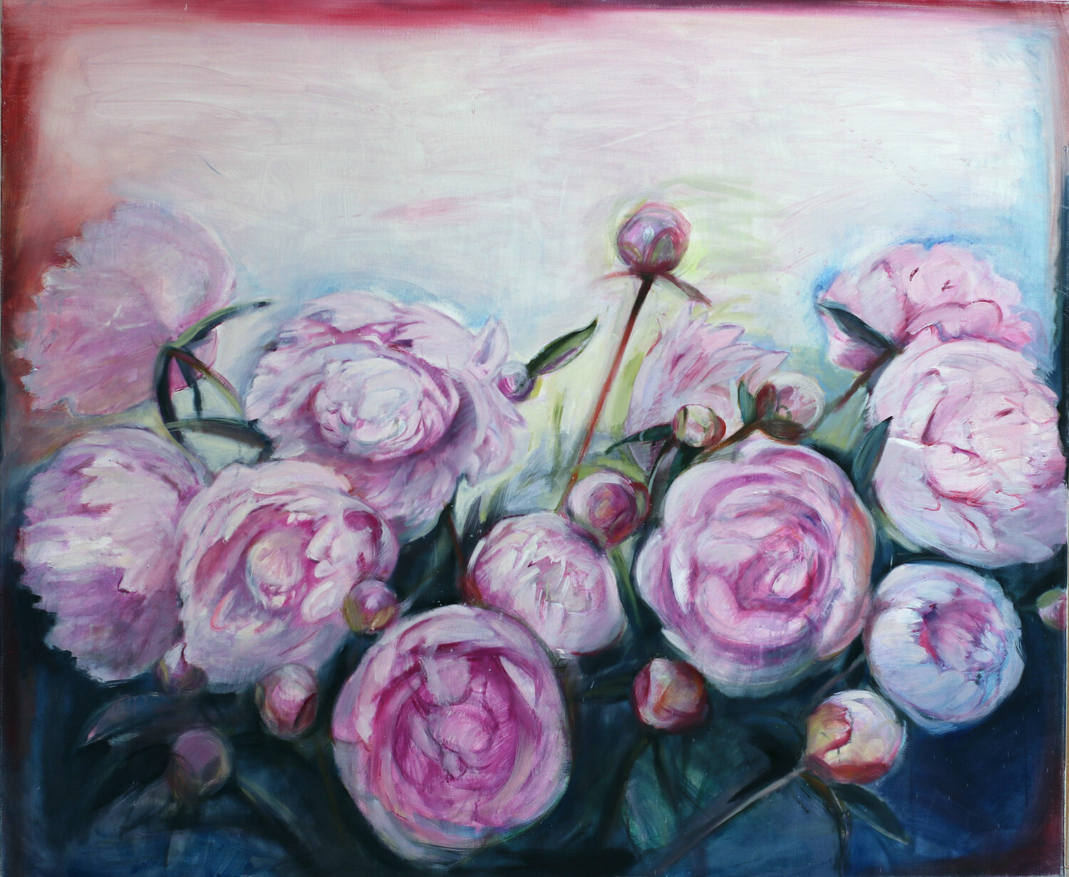 Pfingstrosen Elena Starostina Original painting for sale
