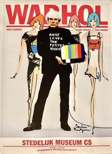 Tribute to Andy Warhol by Caroline Montigneaux, Painting for Sale on Select