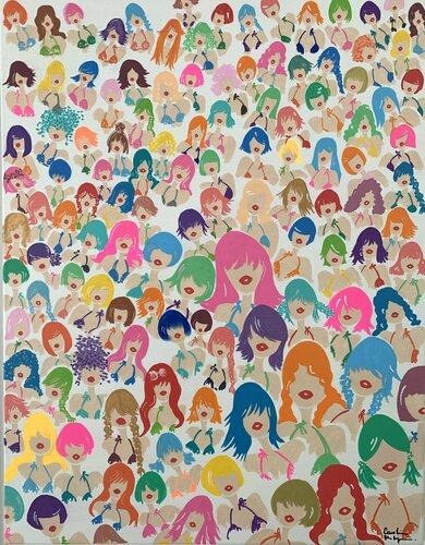 Bikini Pop by Caroline Montigneaux, Painting for Sale on Select