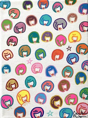 Pac Nanas by Caroline Montigneaux, Painting for Sale on Select
