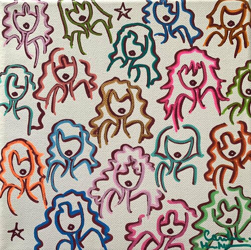 We are Colorz by Caroline Montigneaux, Painting for Sale on Select