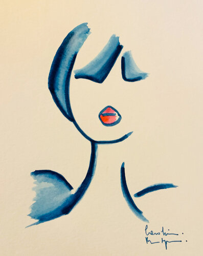 Your Valentine by Caroline Montigneaux, Drawing for Sale on Select