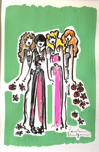 Where is my mozza ? by Caroline Montigneaux, Drawing for Sale on Select