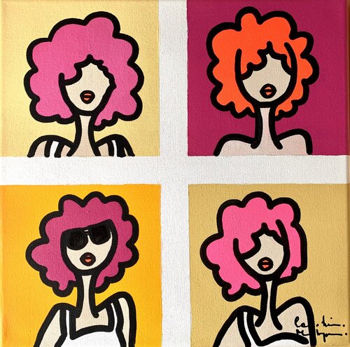 Guimauve jaune by Caroline Montigneaux, Painting for Sale on Select