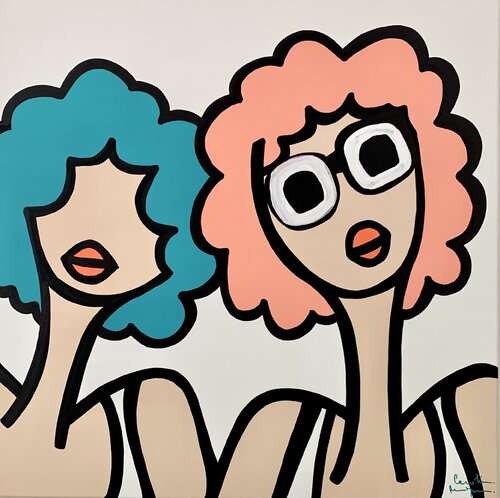 Sorbet Goyave by Caroline Montigneaux, Painting for Sale on Select