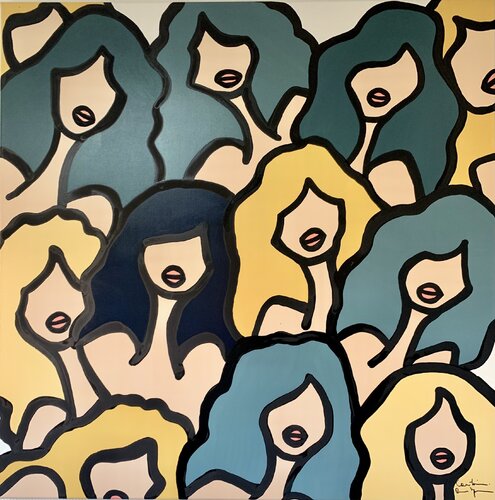 Smoothie vanille by Caroline Montigneaux, Painting for Sale on Select