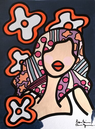 Flora Nana by Caroline Montigneaux, Painting for Sale on Select