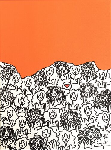 Pschiiit clementine by Caroline Montigneaux, Painting for Sale on Select