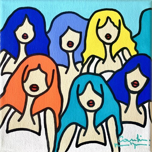 Tutti Frutti Riviera I by Caroline Montigneaux, Painting for Sale on Select