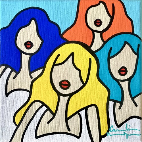 Tutti Frutti Riviera II by Caroline Montigneaux, Painting for Sale on Select