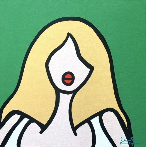 Boudoir Herba Fresca by Caroline Montigneaux, Painting for Sale on Select