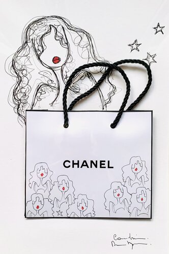 Upcycling Chic 2 von Caroline Montigneaux, Zeichnungen kaufen auf Select