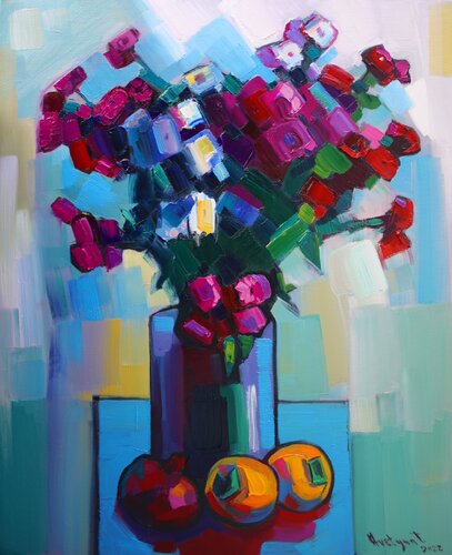 Flowers by Tigran Avetyan, Painting for Sale on Select