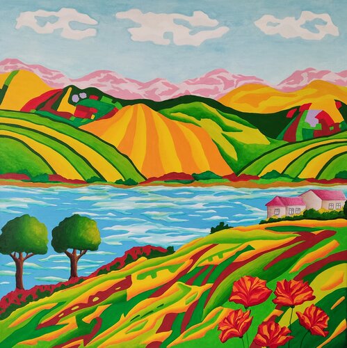Fairyland 4. by Peter Vamosi, Painting for Sale on Select