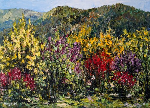 Autumn by Haykuhi Khachatryan, Painting for Sale on Select