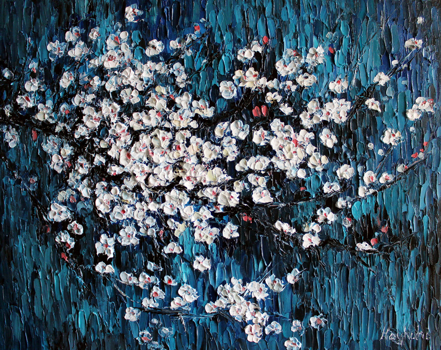 Blossom Haykuhi Khachatryan Original painting for sale