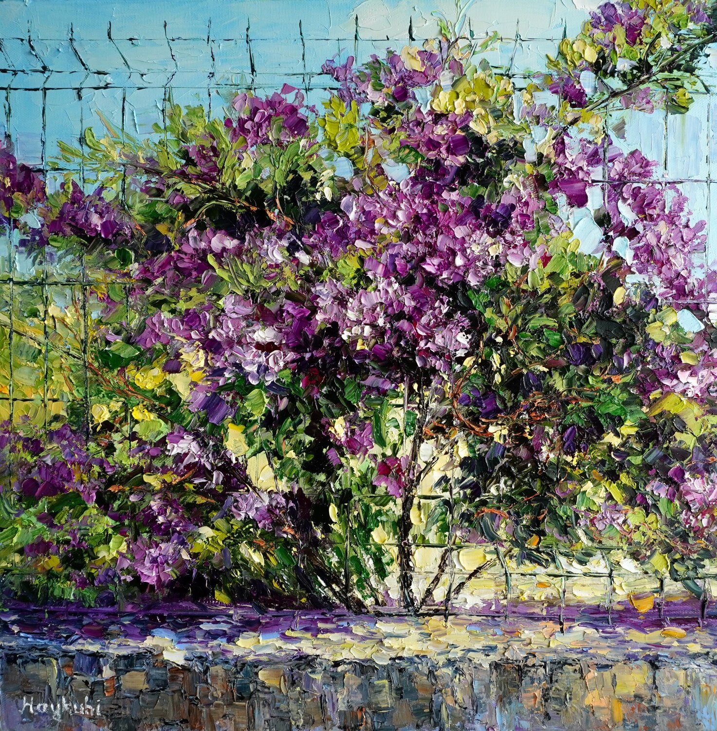 Whispers of Spring Haykuhi Khachatryan Original painting for sale