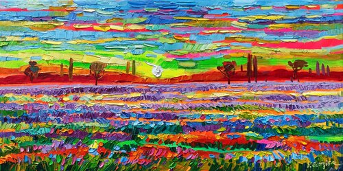A spring song by Vanya Georgieva, Painting for Sale on Select