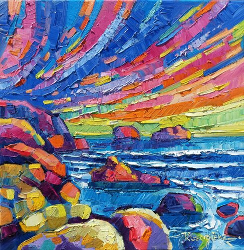 Bel mare 2 by Vanya Georgieva, Painting for Sale on Select