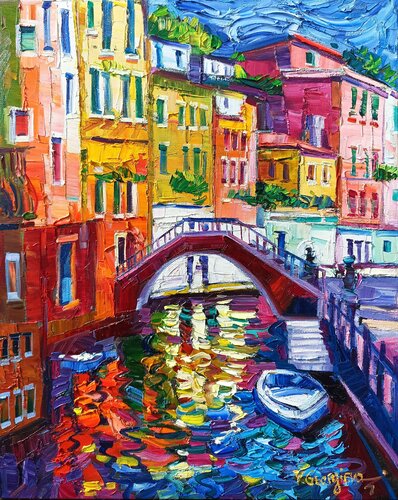 One day in Venice 3 by Vanya Georgieva, Painting for Sale on Select