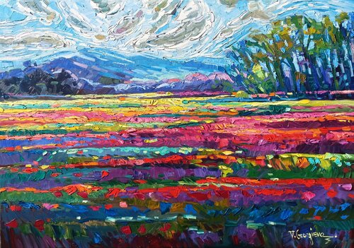 Soul sing by Vanya Georgieva, Painting for Sale on Select
