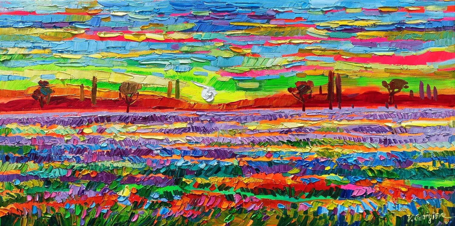 A spring song Vanya Georgieva Original painting for sale