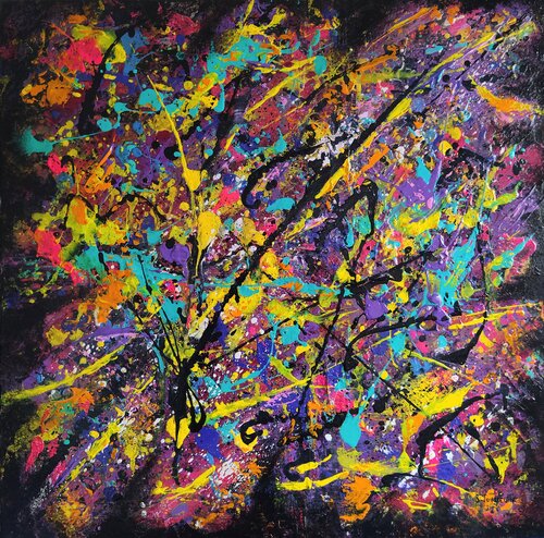 Enfer by Sylvie Jousselin, Painting for Sale on Select