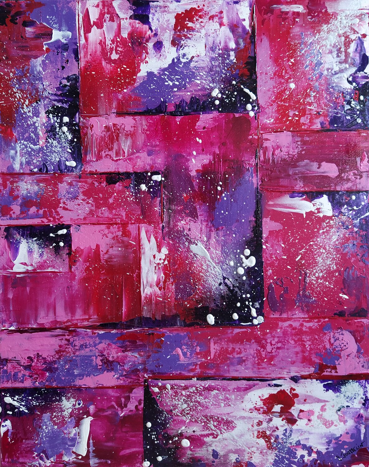 Hiver Japonais Sylvie Jousselin Original painting for sale