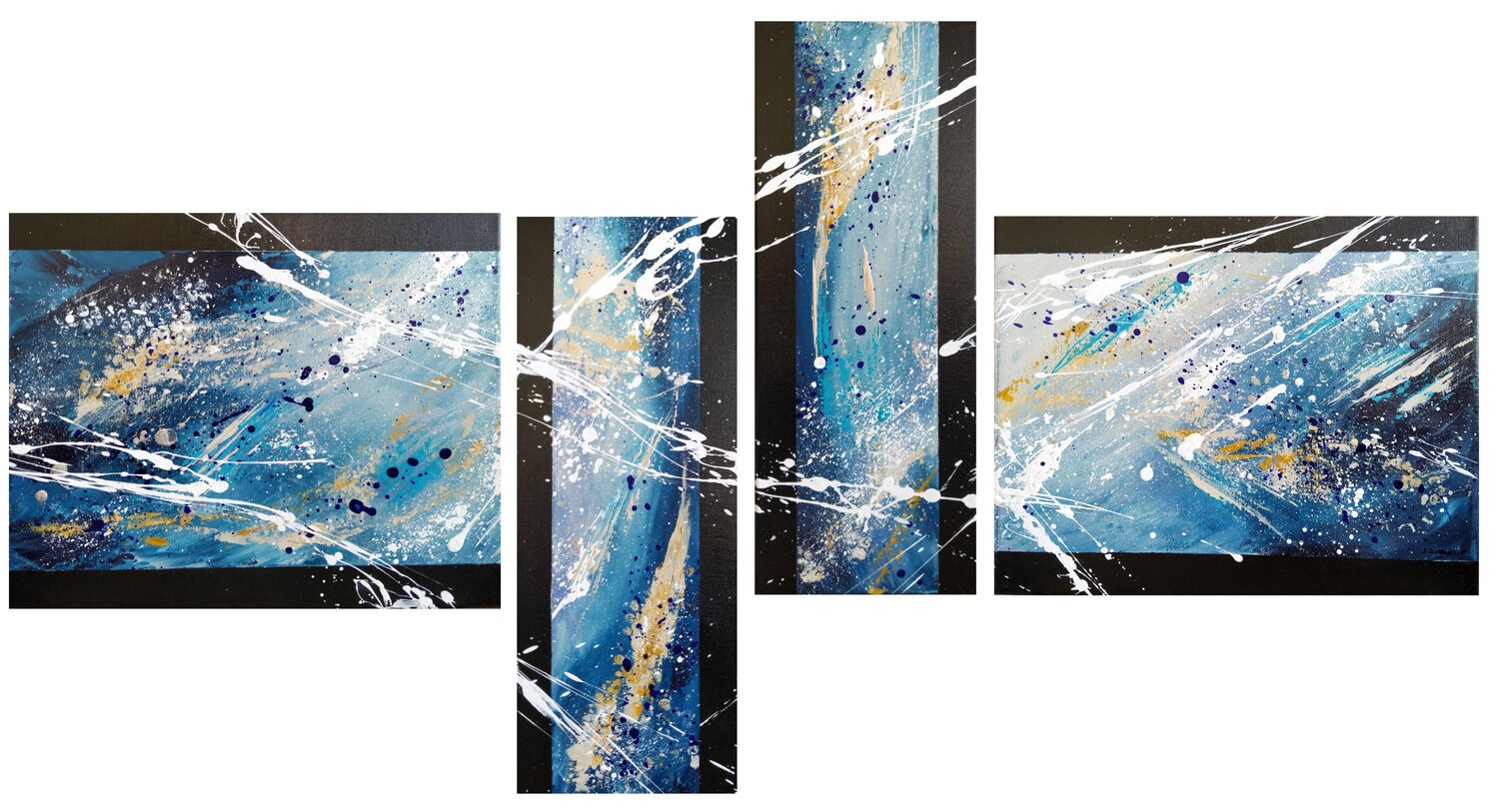 Les océans Sylvie Jousselin Original painting for sale