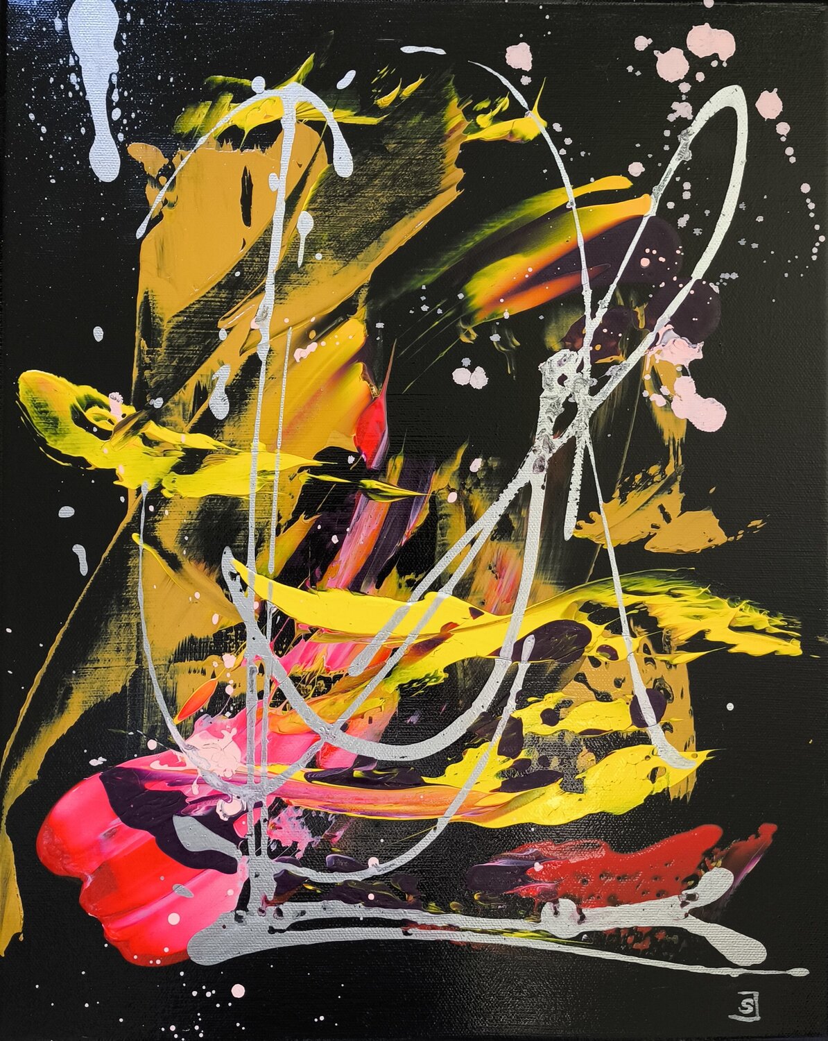 Brasier Sylvie Jousselin Original painting for sale