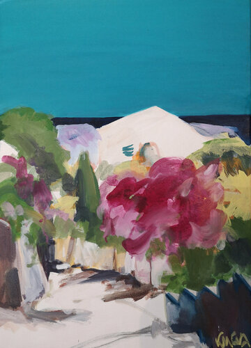Vicola Monteleone by Kerstin Grobler, Painting for Sale on Select