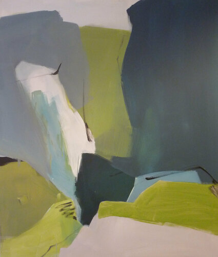 GreenLand 5 by Kerstin Grobler, Painting for Sale on Select