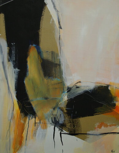 Stuhlcollage by Kerstin Grobler, Painting for Sale on Select