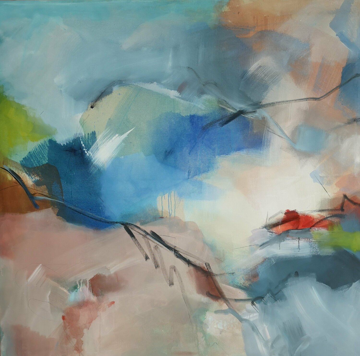 NordLand 21 Kerstin Grobler Original painting for sale