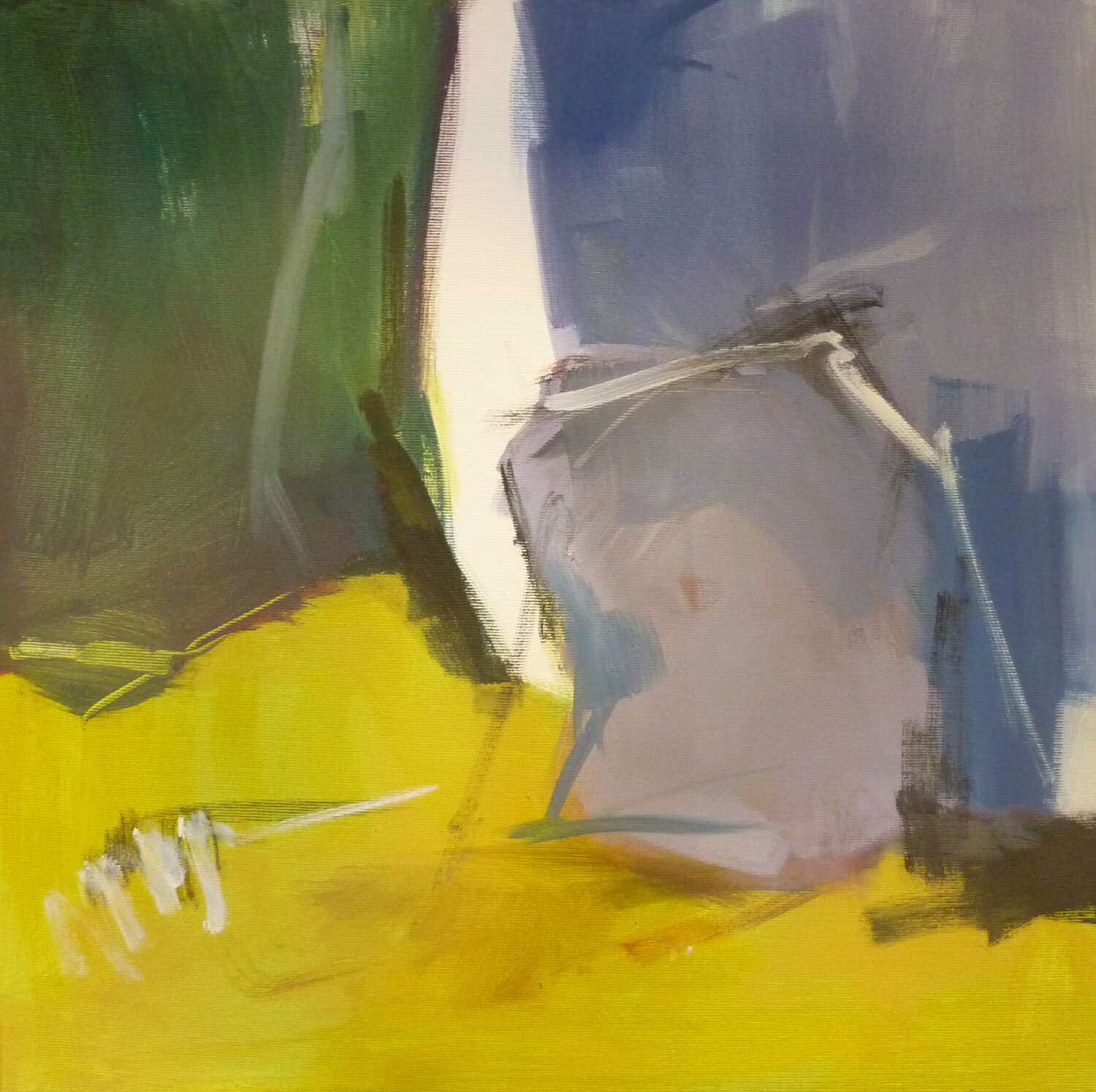GreenLand 13 Kerstin Grobler Original painting for sale