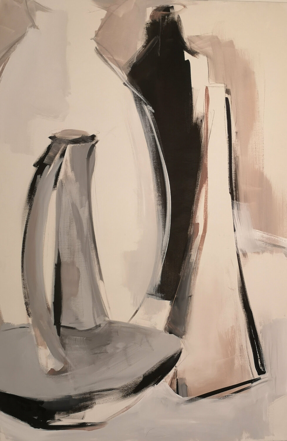 Stillleben mit Vasen Kerstin Grobler Original painting for sale
