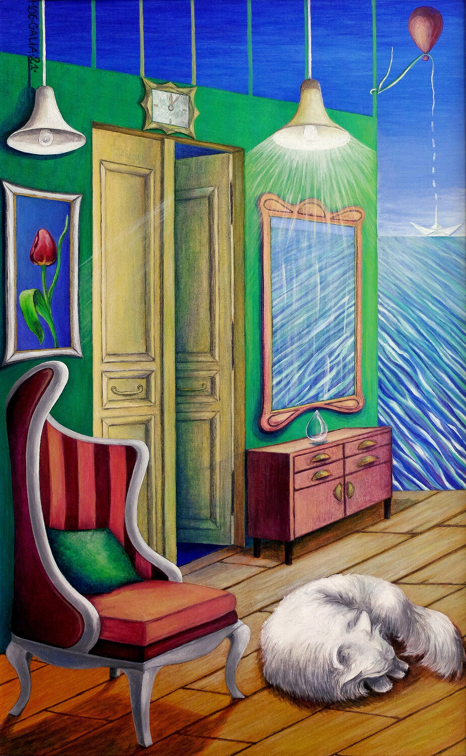 Dreams at noon Galia Chuntova Original painting for sale
