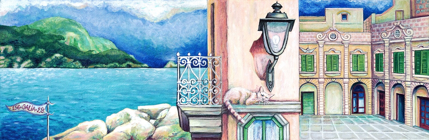 The Great Calm Galia Chuntova Original painting for sale