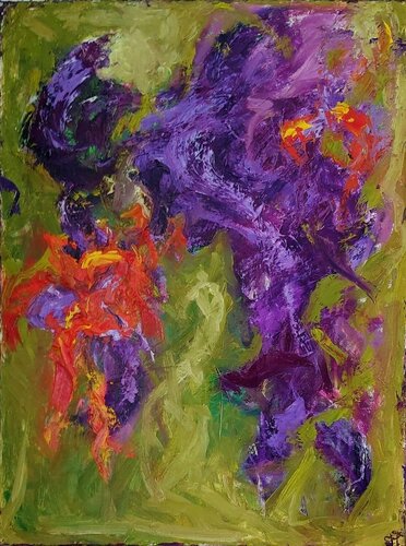 Irisis by Julia (Iuliia) Tokar, Painting for Sale on Select