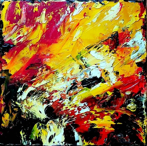 Igneus by Julia (Iuliia) Tokar, Painting for Sale on Select