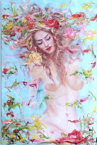 Venus by Julia (Iuliia) Tokar, Painting for Sale on Select