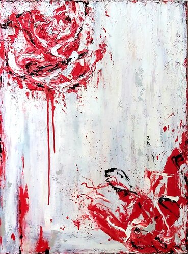 The name of the Rose by Julia (Iuliia) Tokar, Painting for Sale on Select