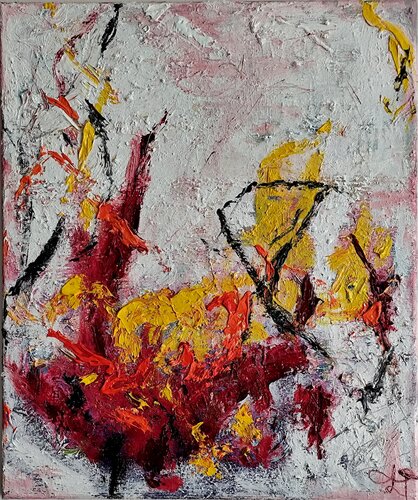 Impulse by Julia (Iuliia) Tokar, Painting for Sale on Select