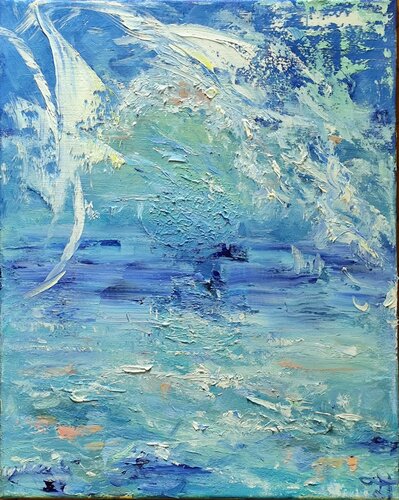 Point break by Julia (Iuliia) Tokar, Painting for Sale on Select