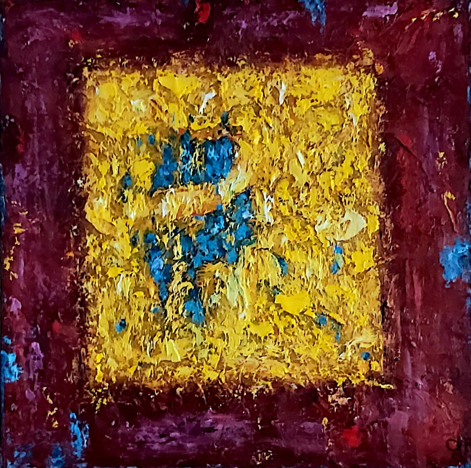 Window to heaven Julia (Iuliia) Tokar Original painting for sale